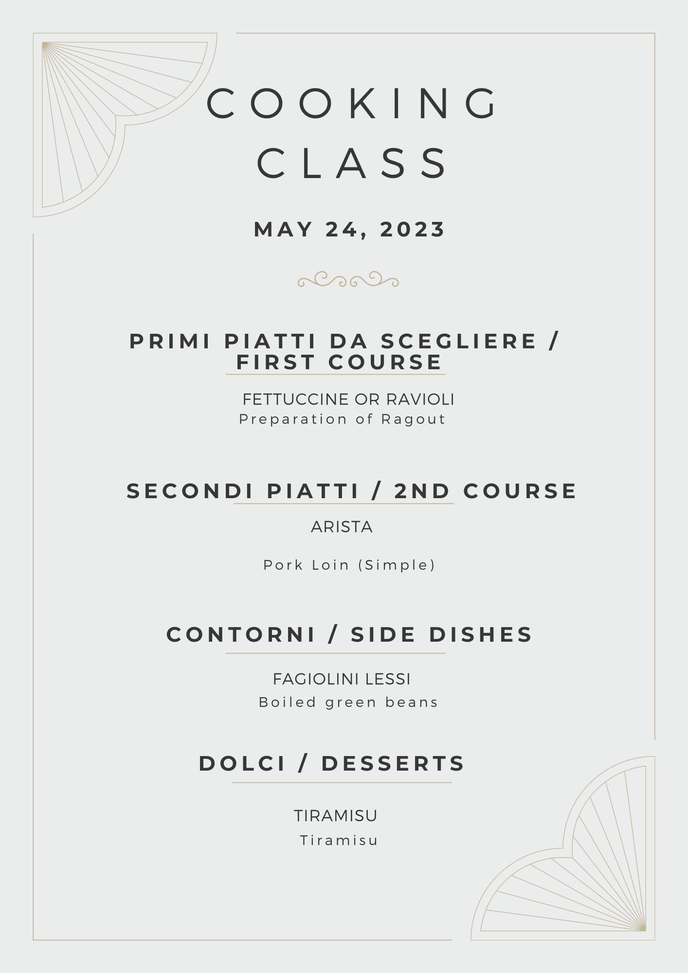 Cooking Class 5.24.23